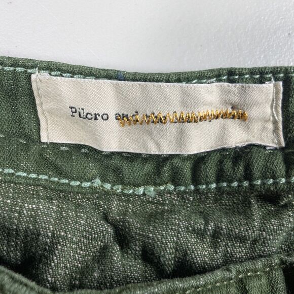 Anthropologie Pilcro and the Letterpress Hyphen Jeans 30 Green Tapered Pants - Picture 2 of 8
